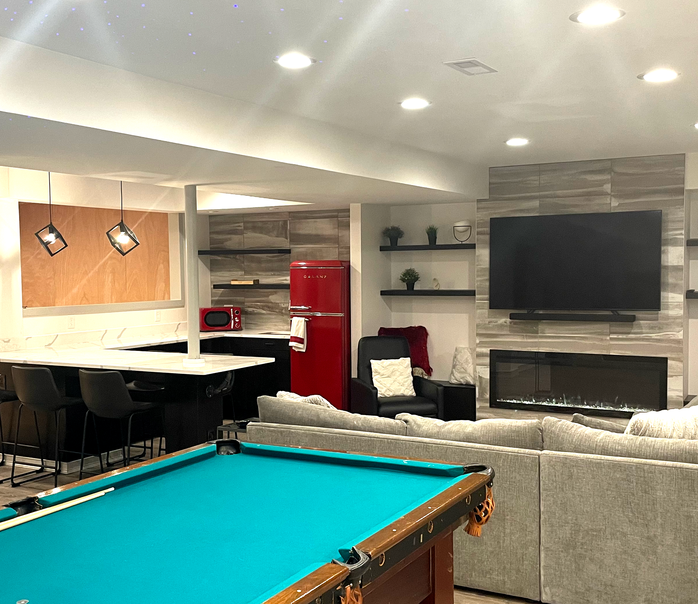 Diliberti Bros Basement Renovation